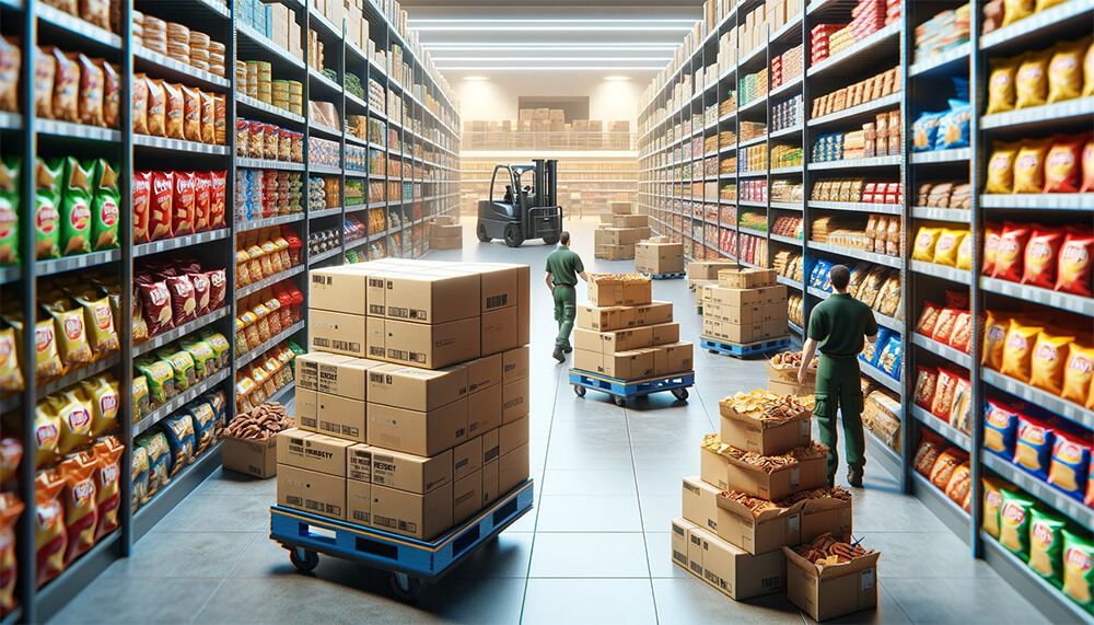 一文告诉你,如何选择适合储存膨化食品的临时仓库